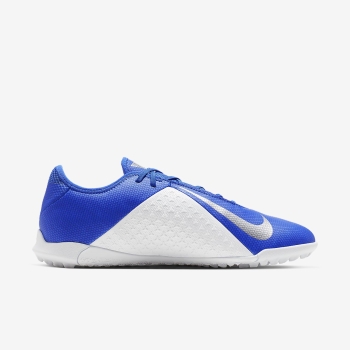Nike Phantom Vision Academy TF - Fodboldstøvler - Blå/Hvide | DK-58349